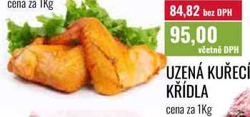 UZENÁ KUŘECÍ KŘÍDLA cena za 1Kg 