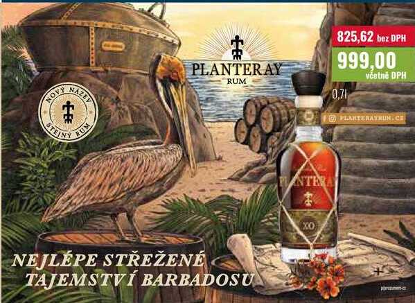 PLANTERAY XO 0,7l