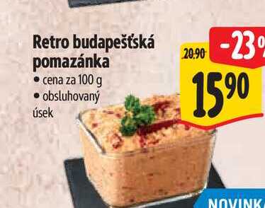 Retro budapešťská pomazánka 100 g