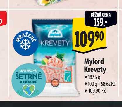 Mylord Krevety 187,5 g