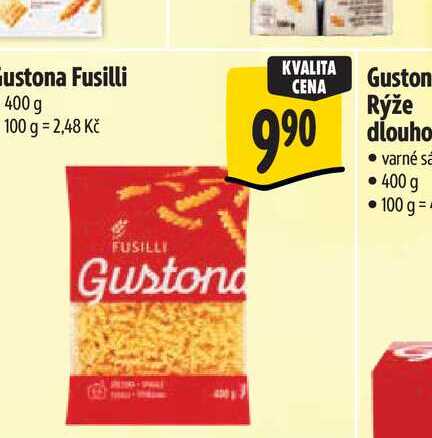 Gustona Fusilli 400 g 