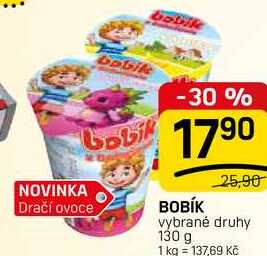 BOBÍK vybrané druhy 130 g