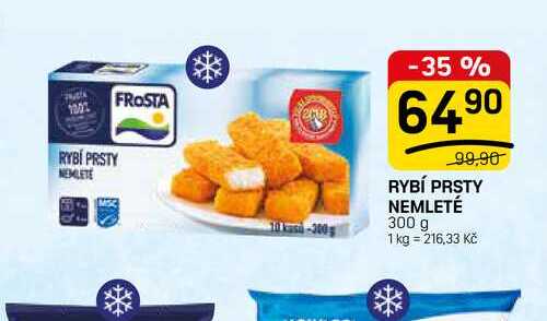 RYBÍ PRSTY NEMLETÉ 300 g