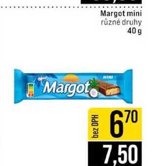 Margot mini různé druhy 40 g