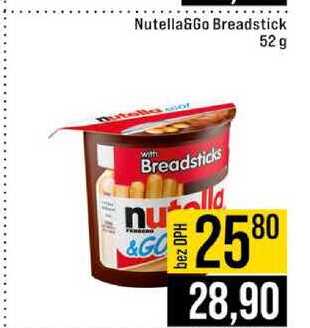Nutella&Go Breadstick 52 g 