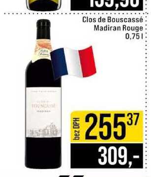 Clos de Bouscassé Madiran Rouge 0,75l