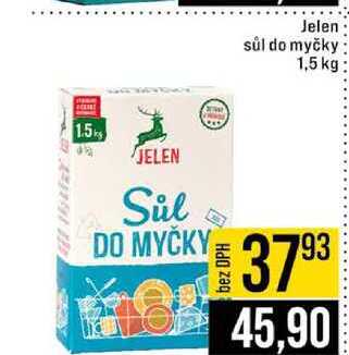 Jelen sůl do myčky 1,5 kg