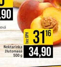 Nektarinka žlutomasá 500 g