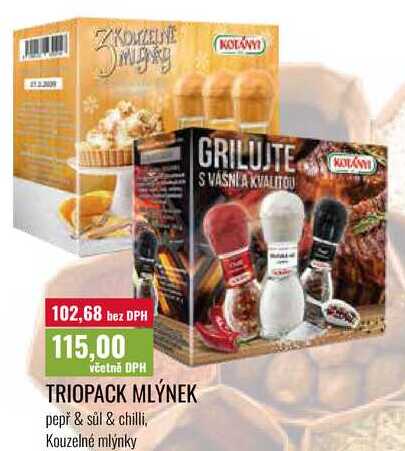 TRIOPACK MLÝNEK 