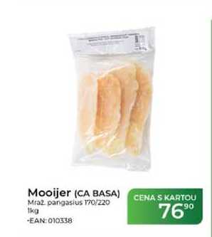 Mooijer (CA BASA) Mraž. pangasius 170/220 1kg