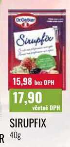 SIRUPFIX 40g 