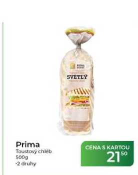 Prima Toustový chléb 500g