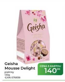 Geisha Mousse Delight pralinky 130g