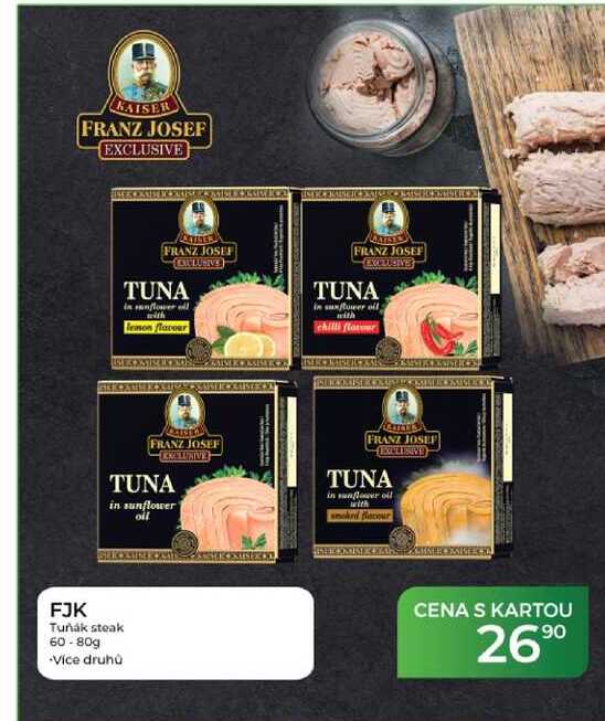 FJK Tuňák steak 60-80g