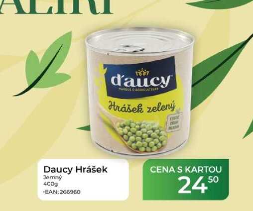Daucy Hrášek Jemný 400g