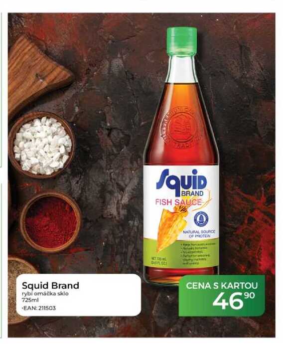 Squid Brand rybí omáčka sklo 725ml