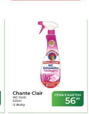 Chante Clair WC čistič 625ml 
