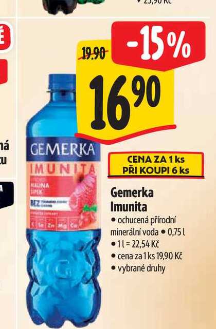 Gemerka Imunita 0,75 l