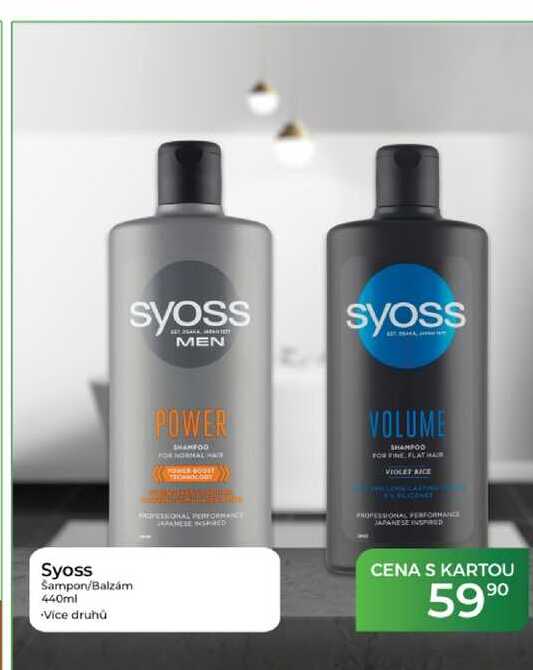 Syoss šampon/Balzám 440ml
