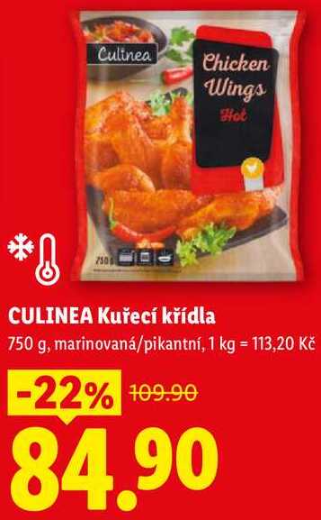 CULINEA Kuřecí křídla, 750 g
