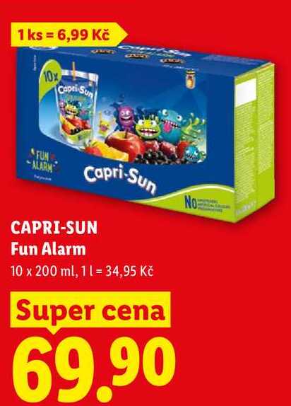 CAPRI-SUN Fun Alarm, 10x 200 ml
