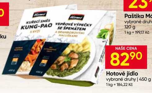 Hamé Hotové jídlo vybrané druhy 450 g 