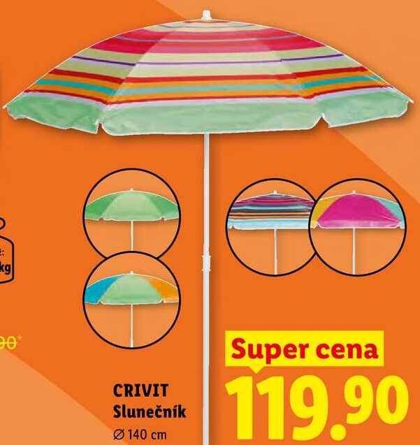 CRIVIT Slunečník