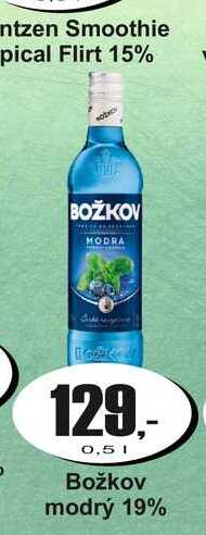 Božkov modrý 19%