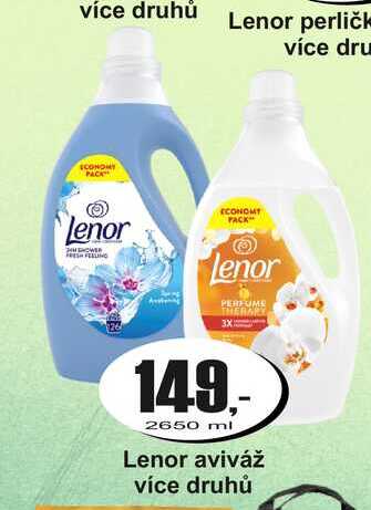Lenor aviváž 2650ml