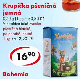 Krupička pšeničná jemná, 0,5 kg