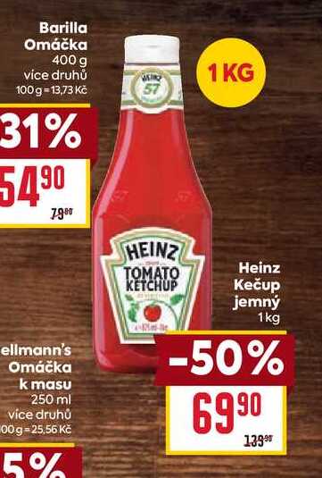 Heinz Kečup jemný 1kg