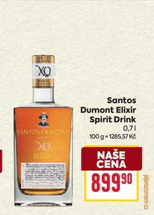 Santos Dumont Elixír Spirit Drink 0,7l