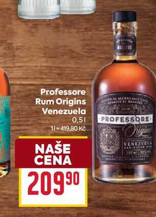 Professore Rum Origins Venezuela 0,5l