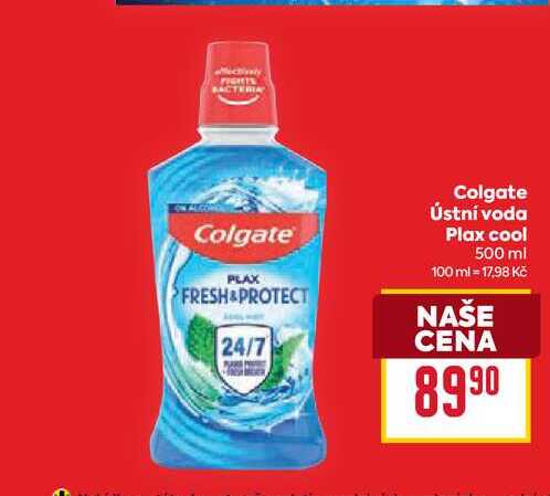 Colgate Ústní voda Plax cool 500 ml