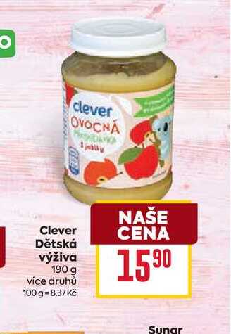 Clever Dětská výživa 190 g 