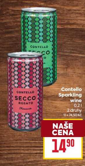 Contello Sparkling wine 0,2l
