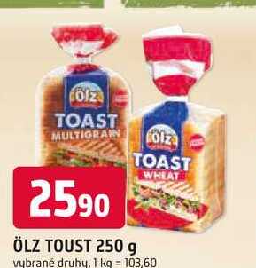 ÖLZ TOUST 250 g