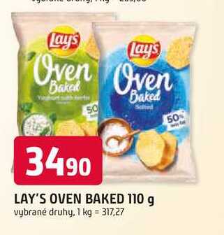 LAY'S OVEN BAKED 110 g