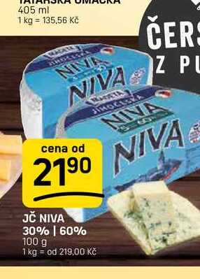JČ NIVA 30% | 60% 100 g