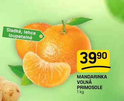 MANDARINKA VOLNÁ PRIMOSOLE 1 kg 