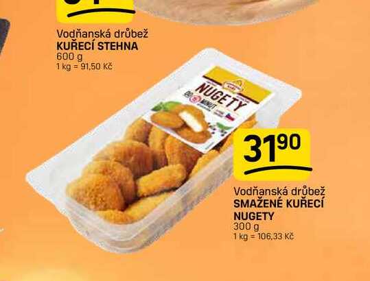 Smažené kuřecí nugety 300g