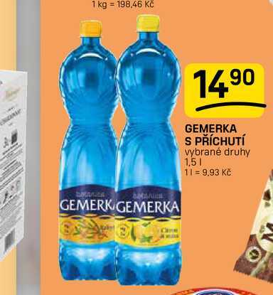 GEMERKA S PŘÍCHUTÍ vybrané druhy 1,5l