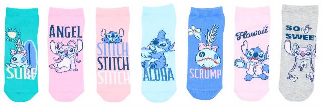 STITCH Ponožky velikosti: 27/30 - 35/38