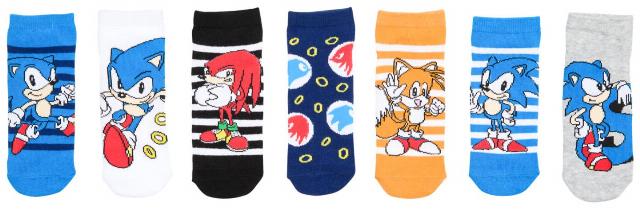 SONIC Ponožky velikosti: 27/30 - 35/38