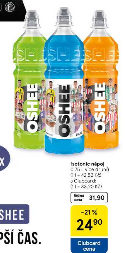 Isotonic nápoj, 0.75 l
