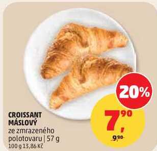 CROISSANT MÁSLOVÝ, 57 g 