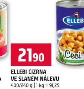 ELLEBI CIZRNA VE SLANÉM NÁLEVU 400/240 g