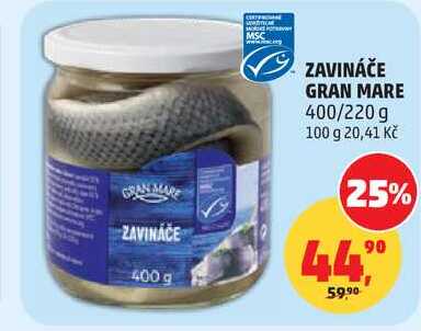 ZAVINÁČE GRAN MARE, 400/220 g