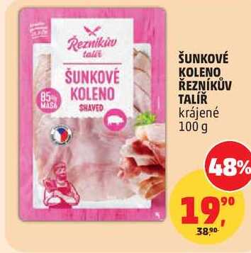 ŠUNKOVÉ KOLENO ŘEZNÍKŮV TALÍŘ krájené, 100 g 