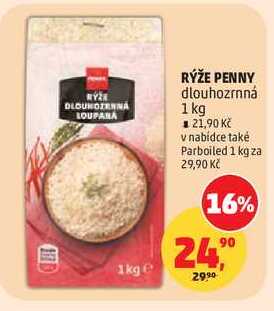 RÝŽE PENNY dlouhozrnná, 1 kg